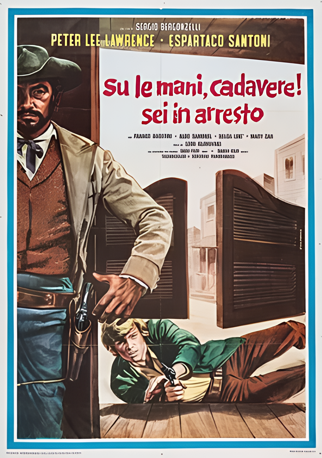 把手放好，尸体！你被捕了！